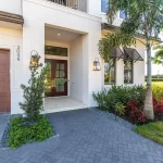 3048 Blue Cypress Lane exterior front view front door