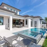 3048 Blue Cypress Lane exterior pool view 2