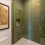 3096 blue Cypress bathroom shower