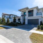 3096 blue Cypress exterior front view