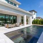 3096 blue Cypress exterior pool patio view 1