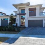 3096 blue Cypress front exterior and garage