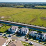 3096 blue Cypress land aerial view