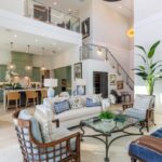 3096 blue Cypress main living room and kitchen view