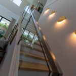 3096 blue Cypress stairwell