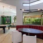 Living room entering kitchen