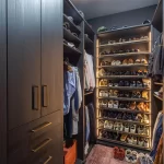 Primary closet