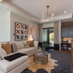 Upstairs living area view 2