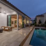 Player Court Pool Night